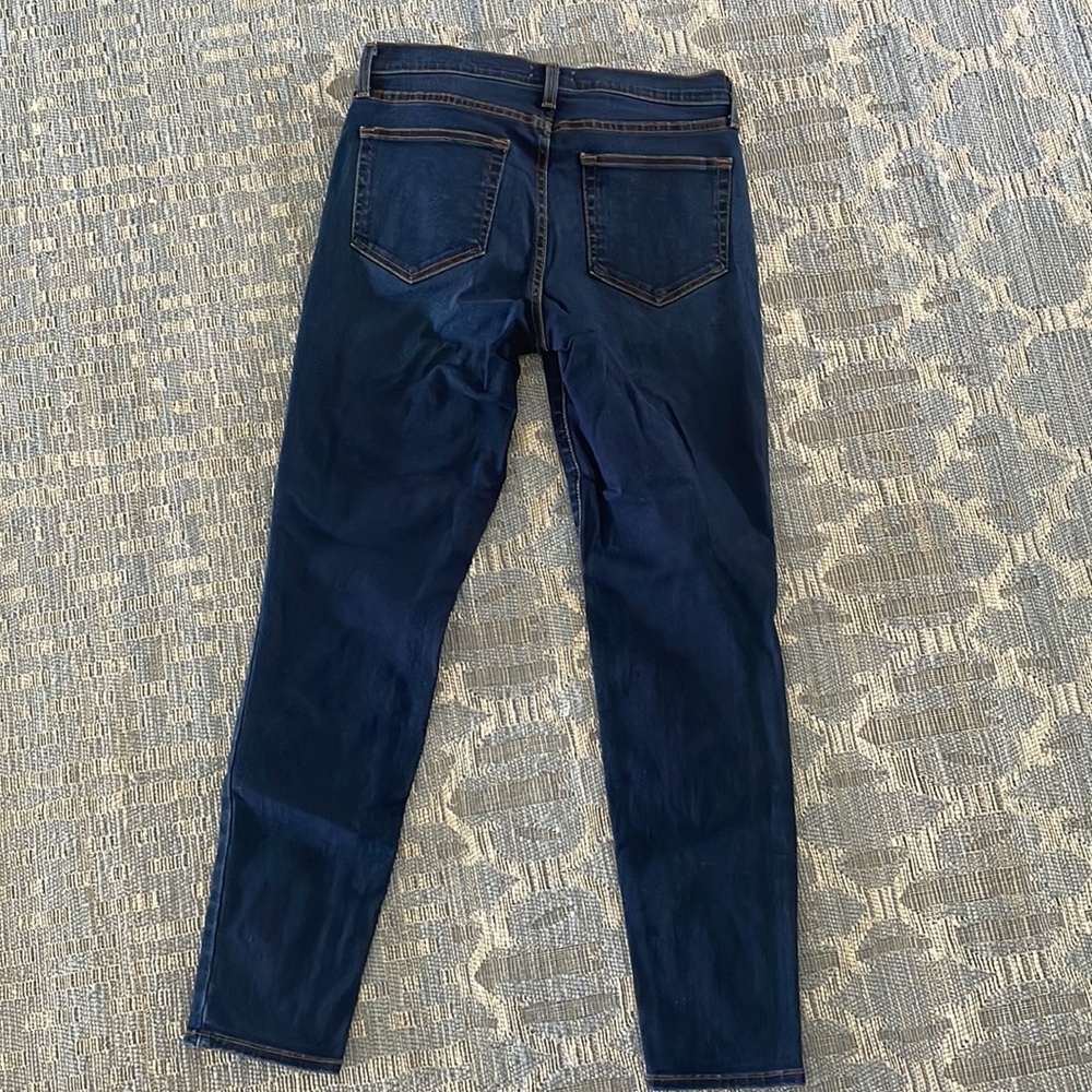 L’Agence Dark Brigitte Skinny Jeans in Bay 28 - Picture 6 of 8